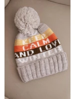 Fleecová čepice Marta K231 ecru Fleecová čepice Marta K231 ecru