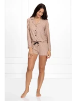 Dámske pyžamo Rose Powder Pink - Momenti Per Me Dámske pyžamo Rose Powder Pink - Momenti Per Me