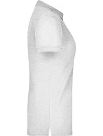 JN 709 Dámské elastické piqué polo model 22488540 grey heather - Daiber JN 709 Dámské elastické piqué polo model 22488540 grey heather - Daiber