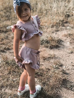 Dziecięce Tenisówki Na Rzepy Biało-Tęczowe Cute Girl