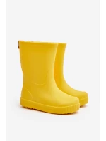 Dětské holínky Wave Žluté model 21645903 - Boto Dětské holínky Wave Žluté model 21645903 - Boto