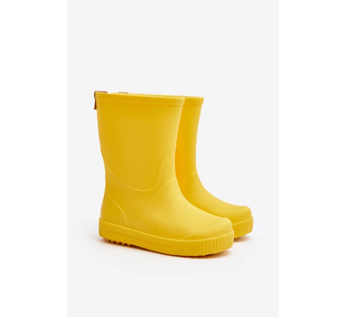 Dětské holínky Wave Žluté model 21645903 - Boto Dětské holínky Wave Žluté model 21645903 - Boto