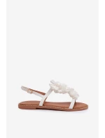 Dámské sandály Ploché S  Bílé model 21961030 - Boto