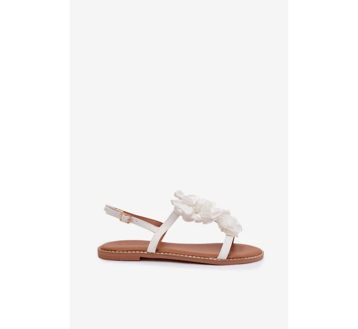 Dámské sandály Ploché S  Bílé model 21961030 - Boto