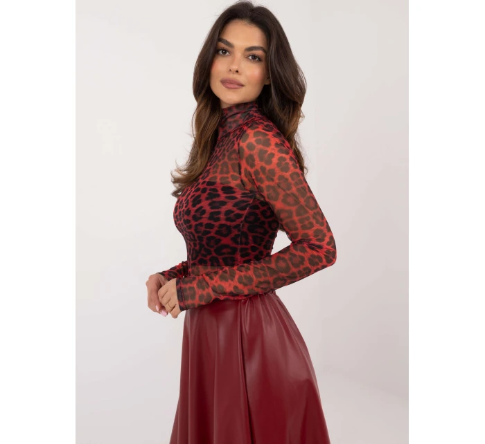 Blúzka DHJ BZ 18275 1.66 červená Blúzka DHJ BZ 18275 1.66 červená