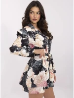 DHJ KO 20615 1.66 čierno-béžový overal DHJ KO 20615 1.66 čierno-béžový overal