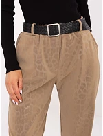Dámske nohavice SP 242976.29P beige - FPrice Dámske nohavice SP 242976.29P beige - FPrice