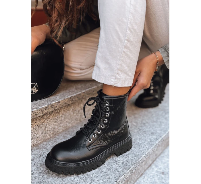 Dámské kozačky black Dstreet model 21971412 - FashionStreet