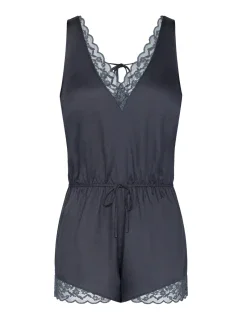 Silky Sensuality Romper - GRAY - TRIUMPH GRAY - TRIUMPH