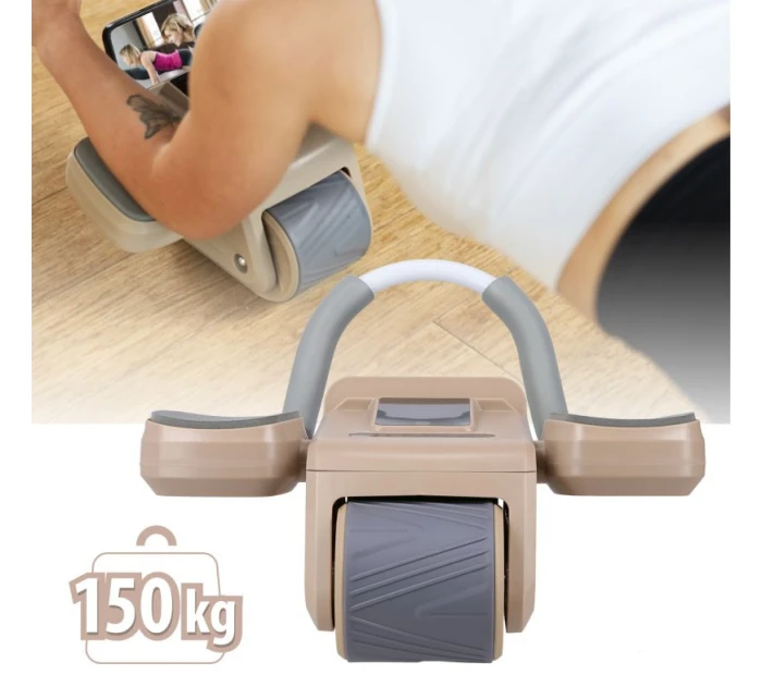 KA08 automatické koliesko na cvičenie brušných svalov s LCD displejom a nabíjaním HMS KA08 automatické koliesko na cvičenie brušných svalov s LCD displejom a nabíjaním HMS