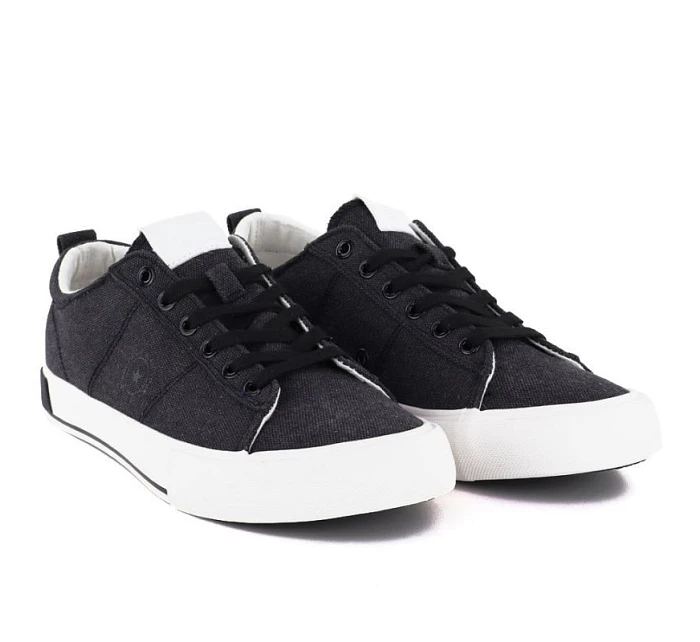 Pánske čierne textilné tenisky Big Star TT174292 Pánske čierne textilné tenisky Big Star TT174292