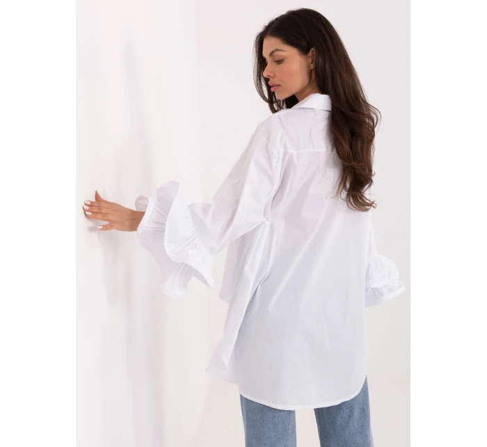 Koszula IT KS model 21776399 biały - FPrice Koszula IT KS model 21776399 biały - FPrice