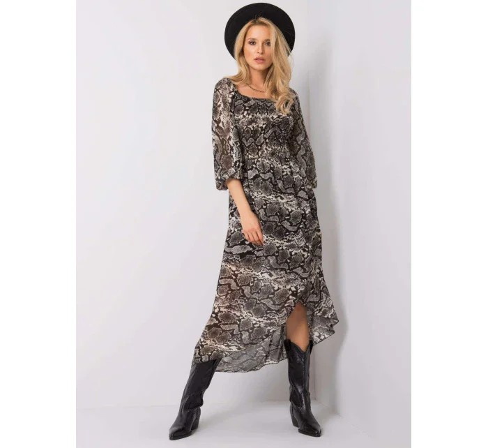 TW SK BI 8029.41 čierno-béžové šaty TW SK BI 8029.41 čierno-béžové šaty