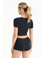 Bezšvové tričko Crop