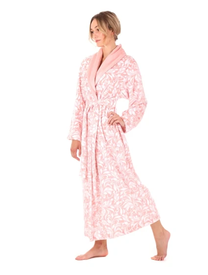 Dámsky župan Flora 2556 3053 pink pearl - Vestis