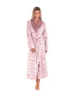 Dámsky župan Flora 2556 4303 mauve mist - Vestis Dámsky župan Flora 2556 4303 mauve mist - Vestis