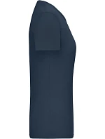Dámské bio tričko s jemným žebrováním 02. navy model 22445956 - Daiber Dámské bio tričko s jemným žebrováním 02. navy model 22445956 - Daiber