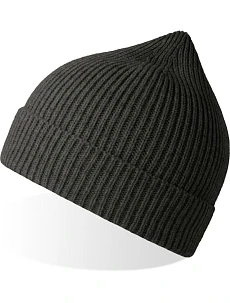 Atlantis Headwear Andy Pletená čiapka „Andy“ 33.0100 tmavošedá