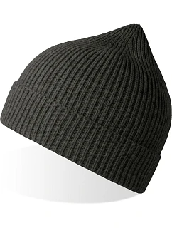 Atlantis Headwear Andy Pletená čiapka „Andy“ 33.0100 tmavošedá