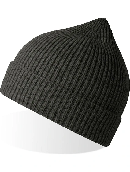 Atlantis Headwear Andy Pletená čiapka „Andy“ 33.0100 tmavošedá