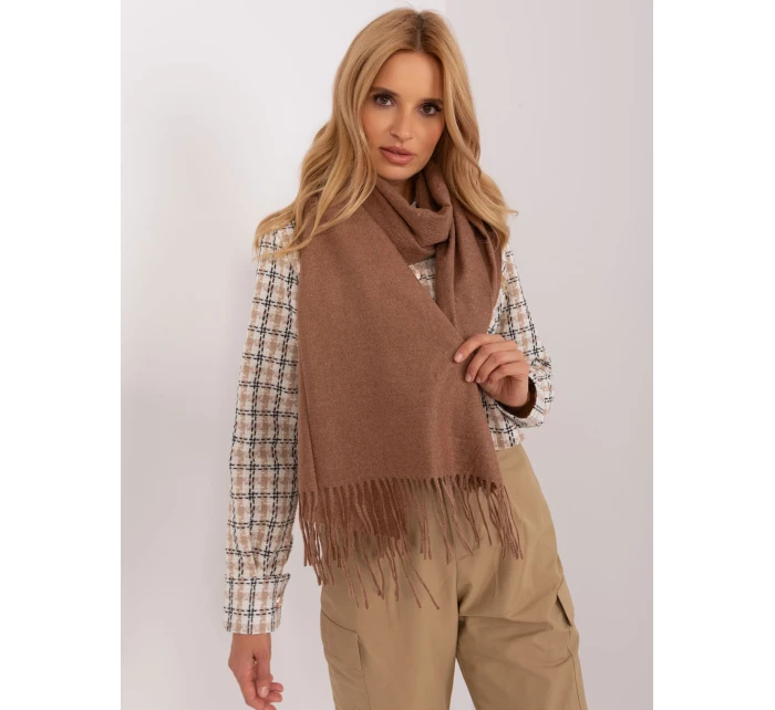 Szalik AT SZ model 18949099 brązowy - FPrice Szalik AT SZ model 18949099 brązowy - FPrice