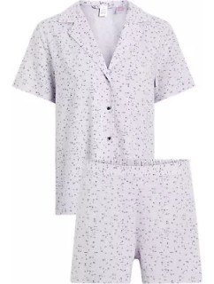 Spodní prádlo Dámské pyžamo WOVEN SHORT SET model 19569590 - Calvin Klein