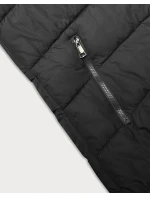 Dámska zimná bunda s kapucňou J Style graphite (16M9126-105)