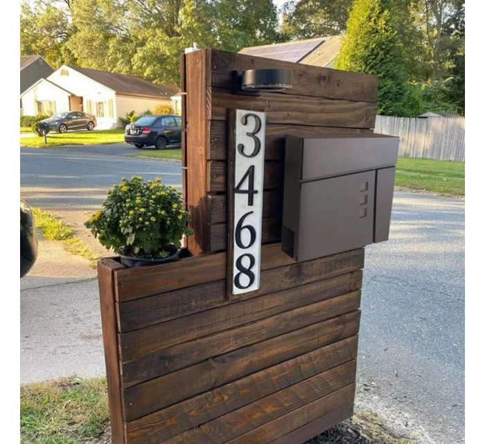 POŠTOVÁ SCHRÁNKA 37X37X10,5CM 1067544 SASKA GARDEN