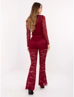 MI SP K69 3.21P bordové nohavice