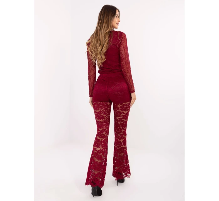 MI SP K69 3.21P bordové nohavice