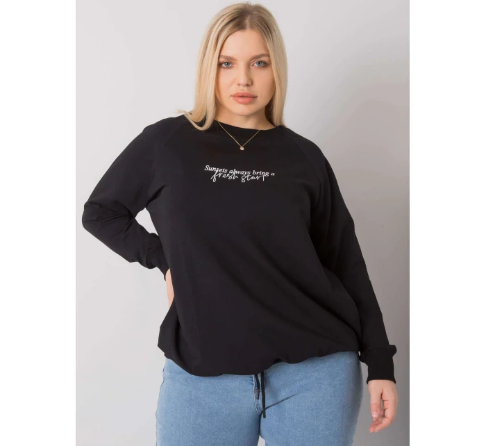 Mikina RV BL 7162.12P čierna Mikina RV BL 7162.12P čierna