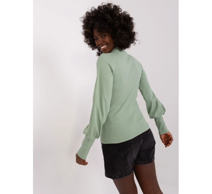 Bluzka RV BZ model 18798933 pistacjowy - FPrice Bluzka RV BZ model 18798933 pistacjowy - FPrice