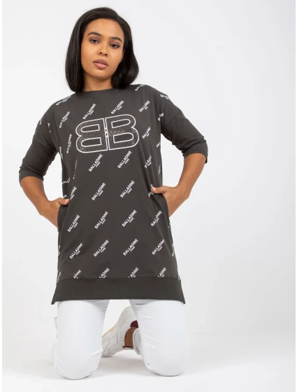 Blúzka RV BZ 7036.02P tmavá khaki Blúzka RV BZ 7036.02P tmavá khaki