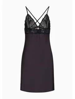 Dámská noční košilka  00020 černá  model 19015172 - Emporio Armani
