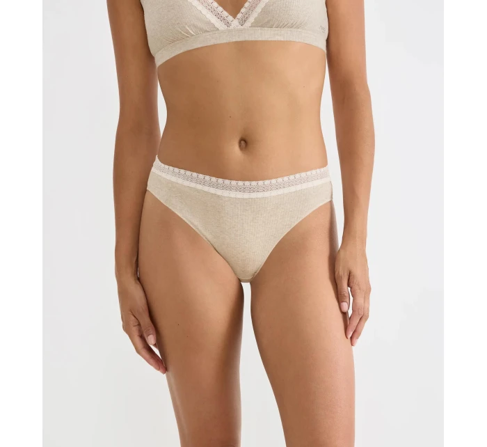 sloggi GO Ribbed R Tai C2P - GRAY - SLOGGI GRAY - SLOGGI