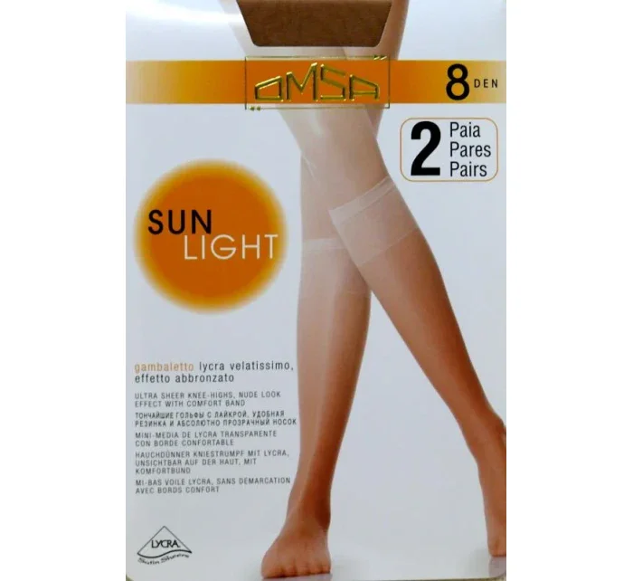 Dámske podkolienky Omsa | Sun Light 8 deň A`2