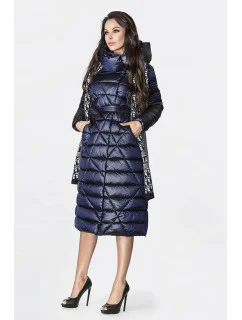 Z  I KAPTUREM GRANATOWY model 21242617 - Ann Gissy