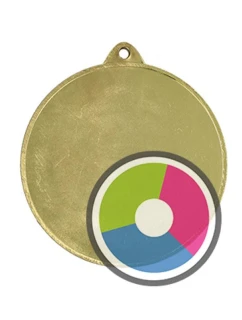 Luxorská medaila s tryskovou potlačou