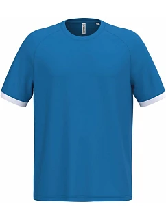 Kariban ProAct PA 4045 Unisexové športové tričko s kontrastnými prvkami 20.4045 sporty royal blue/white