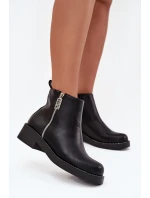 Zateplené Nízké Boty Dámské S Černé model 21706768 - Boto Zateplené Nízké Boty Dámské S Černé model 21706768 - Boto