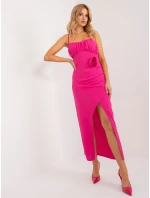 DHJ SK 18992 šaty.16X fuchsiová