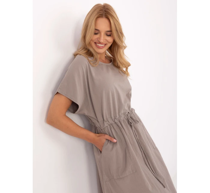 Sukienka TW SK BI 6 model 21302364 ciemny bezowy - FPrice