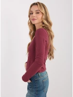 Bluzka WT BZ model 21875476 bordowy - FPrice