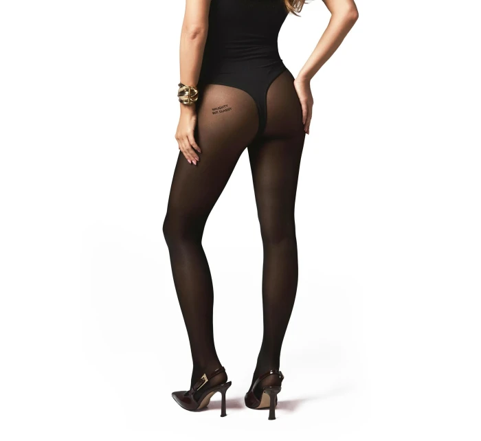 Dámske pančuchové nohavice Patrise Classy Tights Black - Obsessive