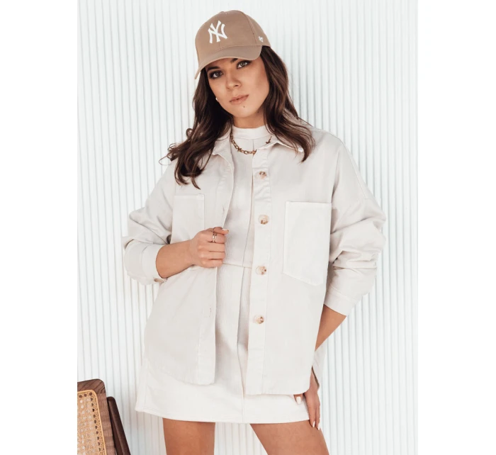 Dámská bunda béžová Dstreet model 21972837 - FashionStreet