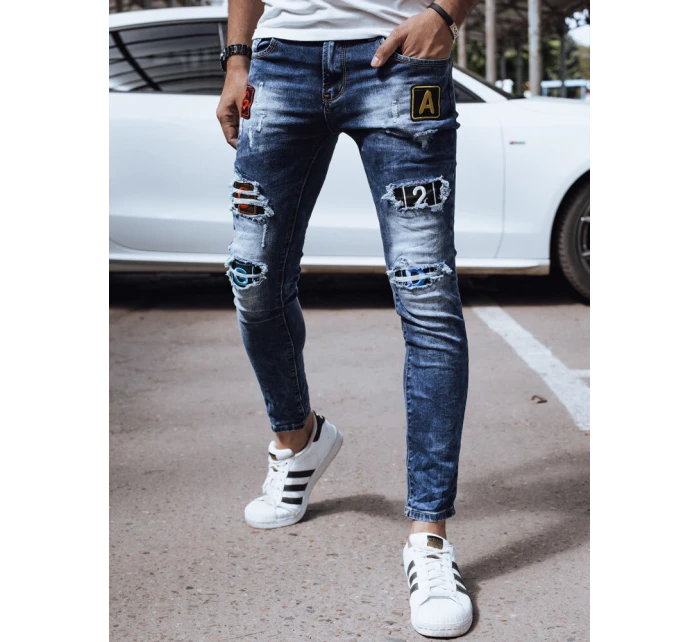 Pánské modré džínové kalhoty Dstreet model 21976758 - FashionStreet