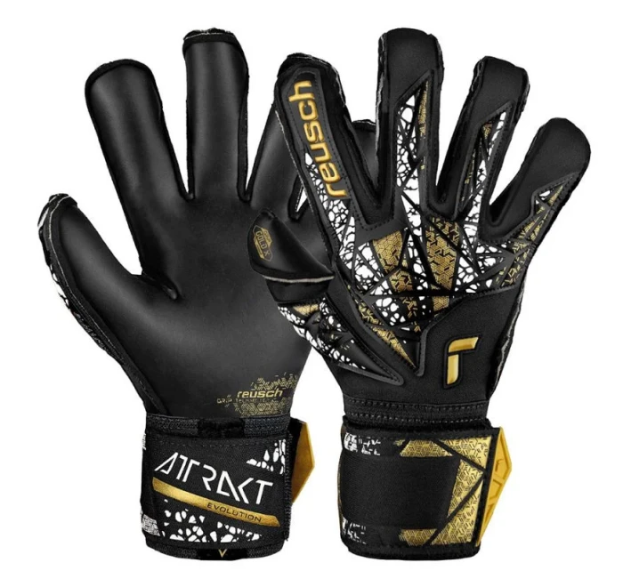 Attrakt Freegel Gold X Evolution Cut Finger Support Brankářské rukavice 54 70 model 19646718 - Reusch Attrakt Freegel Gold X Evolution Cut Finger Support Brankářské rukavice 54 70 model 19646718 - Reusch