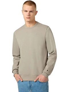 Pánská mikina Crewneck Sweatshirt beige  pánské model 22119660 - CHAMPION