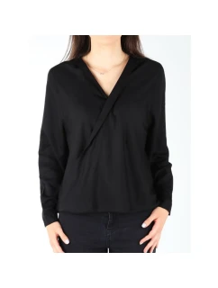Wrangler L/S Zavinovacie tričko čierne W W5180BD01