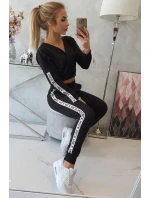 Sada s ozdobnými model 18746076 černé barvy - K-Fashion